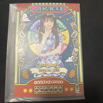 AKB48 브로마이드 야마자키 소라와 콜라보 다이마루 의상전 한정판