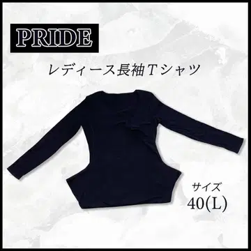 PRIDE 여성용 긴팔 티셔츠 40(L)