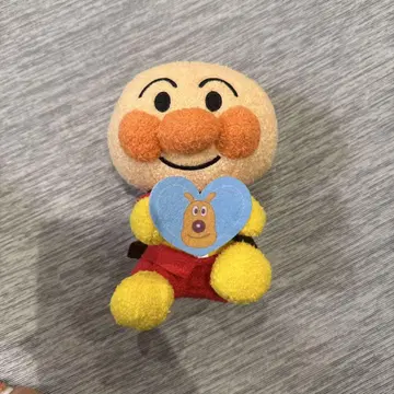 호빵맨 봉제 인형 택 포함 약 15cm