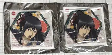 은혼 이치방 카페 육각형 캔뱃지 가츠라 코타로 2개 세트