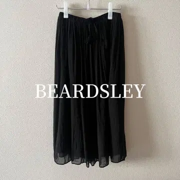 BEARDSLEY 비어즐리 플리츠 스커트 블랙 프리 사이즈