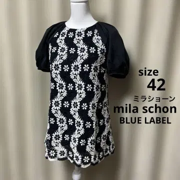 밀라 쇤 mila schon 퍼프 슬리브 (면, 실크) 튜닉 42/XL