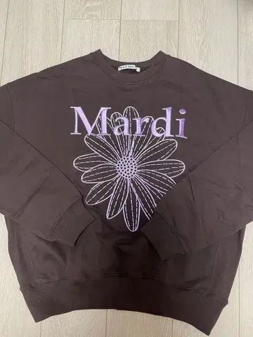 Mardi Mardi 플라워 프린트 트레이닝복