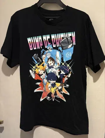 익명 배송 BUMP OF CHICKEN 트랜스포머 티셔츠 블랙 M