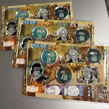 ONE PIECE 아크릴 mini 피규어 잘 풀린 미래 세트 사보