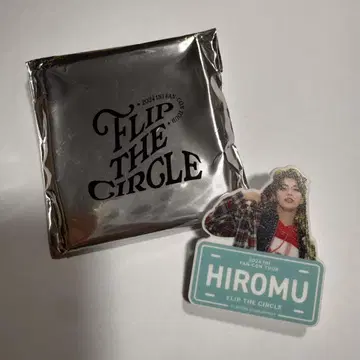 타카츠카 다이스케 명찰 FLIP THE CIRCLE