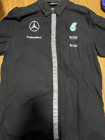 메르세데스 AMG 페트로나스 F1 팀 팀 셔츠 L 사이즈
