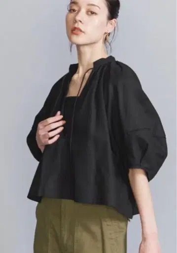 BEAUTY&YOUTH UNITED ARROWS V넥 튜닉