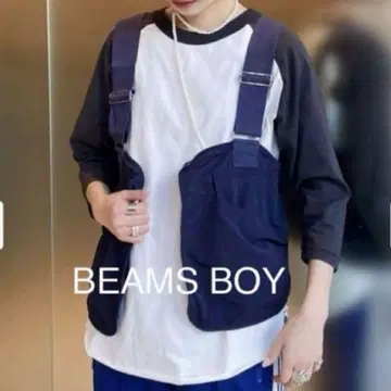 BEAMS BOY 빔즈 보이 나일론 헌팅 베스트