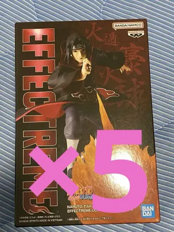 NARUTO(나루토) EFFECTREME 우치하 이타치 피규어 5개 세트