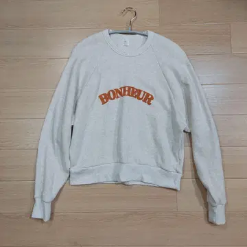 IENA 이에나 BONHEUR 로고 맨투맨 풀오버 F