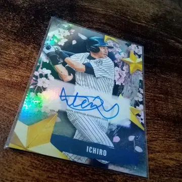 topps MLB TOKYO SERIES 이치로 친필 사인