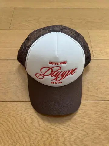 dtyype 도타입 로고 메쉬 캡 브라운 브라운