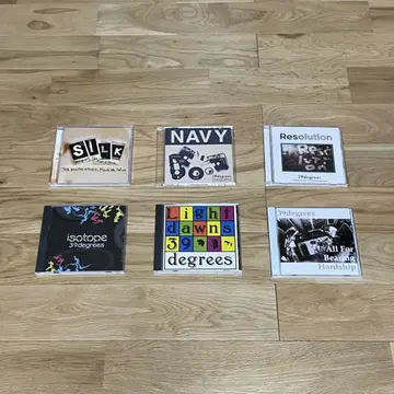 39degrees CD 6장 세트