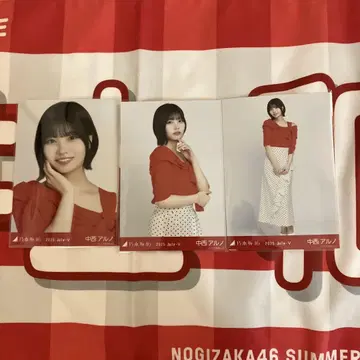 노기자카46 브로마이드 도트 나카니시 아르노 컴프