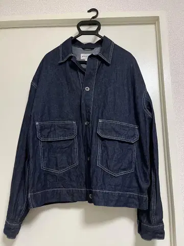 다크 블루 데님 자켓