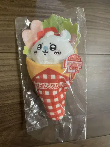 파쿠토 마리온 크레이프 치이카와 (먼작귀) 앉은 봉제 인형 모몽가