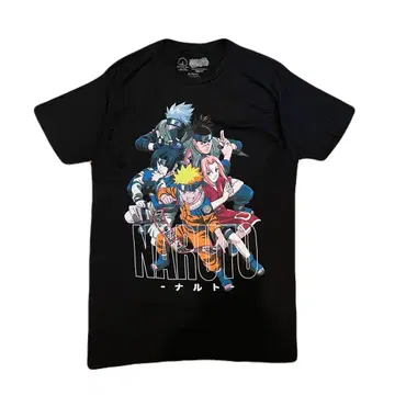 Naruto 나루토 애니메이션 티셔츠 빈티지 티셔츠 소년편 M 사이즈