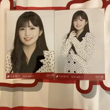 노기자카46 브로마이드 도트 오가와 아야 요리츄