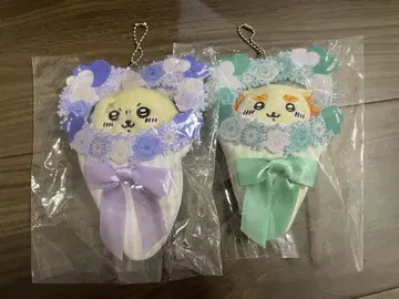 당신의 색 하트 부케 치이카와 (먼작귀) 앉은 봉제 인형 2 랏코 시사