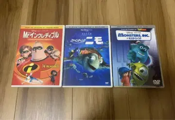 파인딩 니모 미스터 인크레더블 몬스터 주식회사 DVD