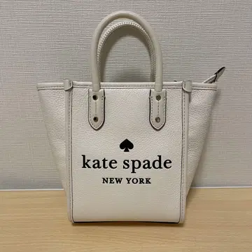 kate spade 엘라 미니 토트 화이트 숄더백