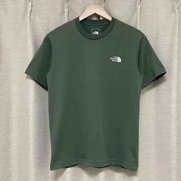 THE NORTH FACE 올리브 그린 티셔츠