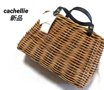 cachellie 바스켓백 라탄 미니 백 셰리에 라탄 백