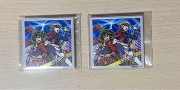 유희왕 CD 자켓 캔뱃지 컬렉션 ARC-V 2개