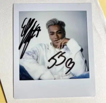3대째 JSB ELLY 폴라로이드 폴라로이드 친필 사인