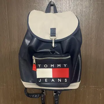 TOMMY JEANS 백팩 가죽 완판템