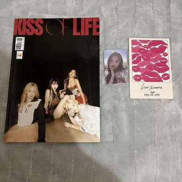 kissoflife 1st 앨범 벨 트레이딩 카드 엽서 세트