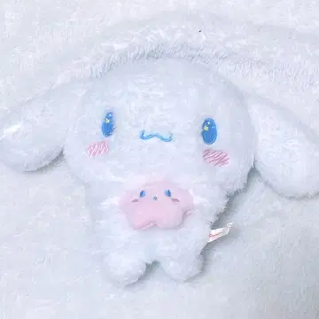 시나모롤 시나몬 패스 케이스 카드 케이스 봉제 인형 키홀