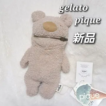레어 택 포함 젤라또피케 모코모코 곰 베어 파우치
