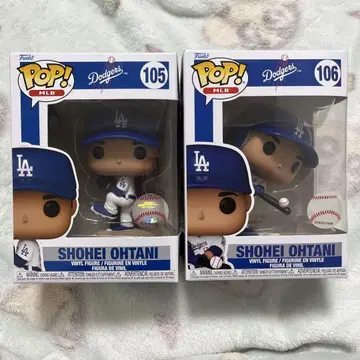 Funko Pop! 오타니 쇼헤이 LA 다저스 피규어 2개 세트