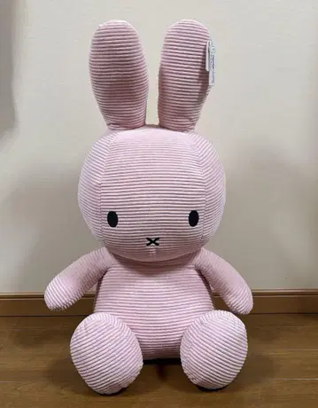 미피 코듀로이 봉제 인형 빅 사이즈
