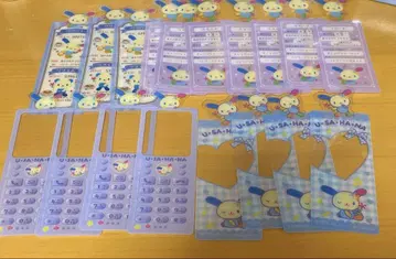 산리오 북마크 컬렉션 클리어 책갈피 우사하나