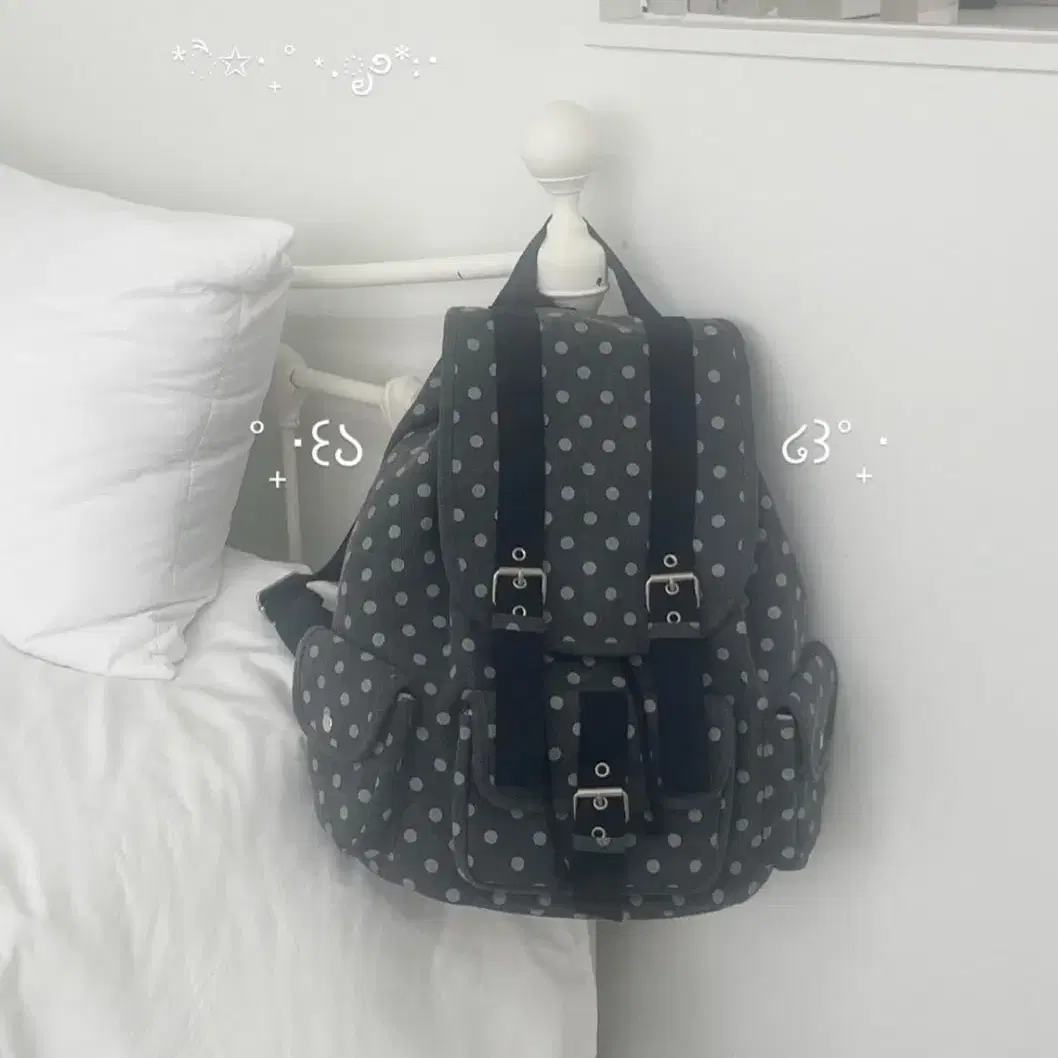 Cozing Backpack Ding Ding back pack black on Bunjang Global