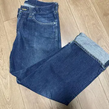 TOMMY 데님 팬츠 L 사이즈 인디고 블루 80s