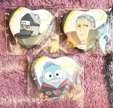 NARUTO 산리오 콜라보 캔뱃지 히단 가쿠토 한교동