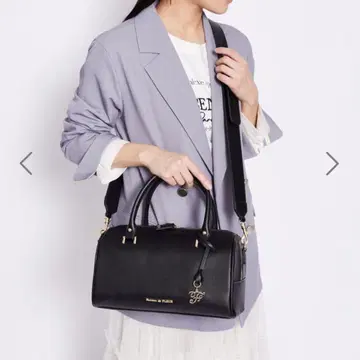 Maison de FLEUR 매트 와이드 보스턴 백