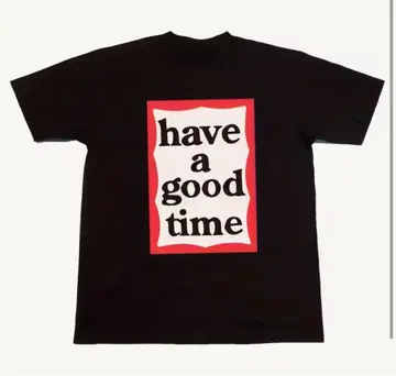 have a good time 티셔츠 블랙