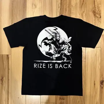 새상품 RIZE 20주년 RIZE IS BACK 라이브 투어 티셔츠