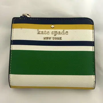 kate spade 스트라이프 접이식 지갑