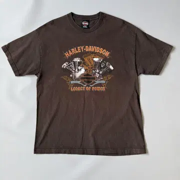 HARLEY-DAVIDSON 할리 레거시 오브 파워 티셔츠 (XL)