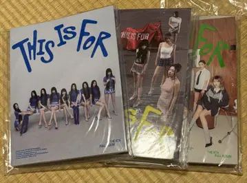 TWICE this is for 앨범 개봉 완료 3장 세트