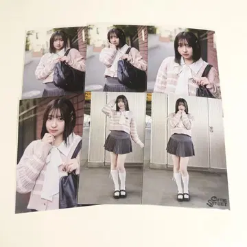CUTIE STREET 사쿠라바 하야카 브로마이드 러브 트레 컴프