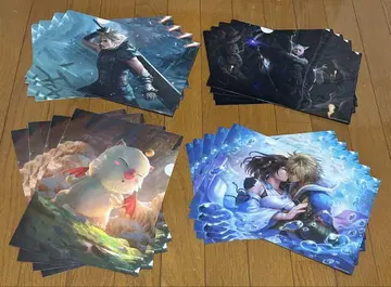FINAL FANTASY 한정판 오리지널 클리어 파일 세트