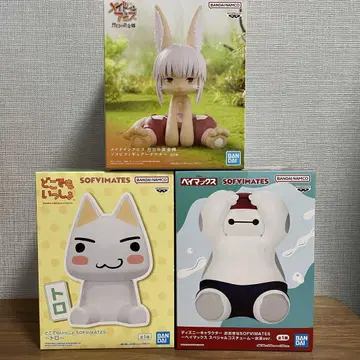 나나치 토로 베이맥스 피규어 3개 세트