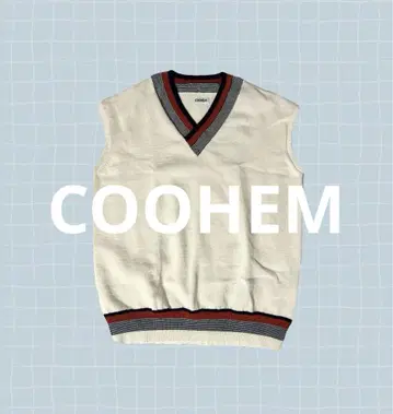 COOHEM V넥 베스트 M 사이즈